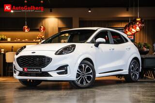 FORD PUMA 1.0 EcoBoost ST-Line X Sport stoelen, Adaptive Cruise Control ACC, Achteruitrij camera Split View, Stuur verwarming, Ambiente pakket, Winter Pack, Navigatie met AppLink, Parkeerpilootsysteem+, DAB, Lmv.