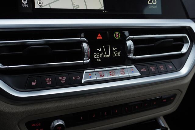 BMW 3-Serie 318i High Executive+Vitrual+Volleder+Stoel-verw+laser-LED+elek-trekhaak+Privacy-Glass= ORIG/NL