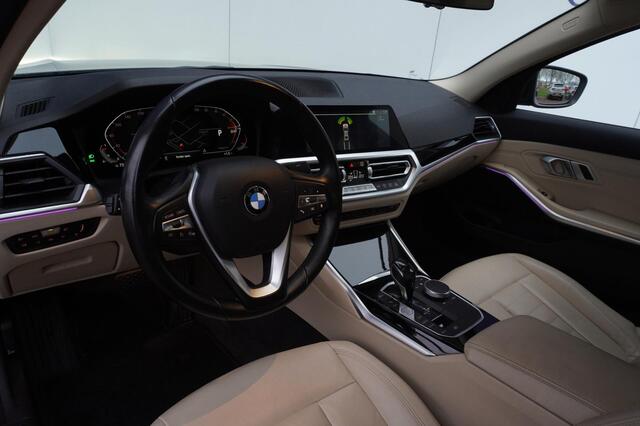 BMW 3-Serie 318i High Executive+Vitrual+Volleder+Stoel-verw+laser-LED+elek-trekhaak+Privacy-Glass= ORIG/NL