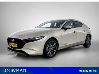 MAZDA 3 2.5 e-SkyActiv-G M Hybrid 140 Exclusive-line | 360 Camera | Stuur-/Stoelverwarming | Apple Carplay/Android Auto |