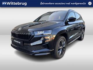 SKODA Karoq 1.5 TSI ACT Sportline Business Panoramadak / Lederen interieur / Navigatie / Elektrisch verstelbare voorstoelen met geheugen / Camera