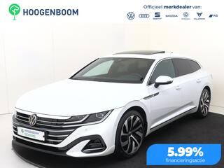 VOLKSWAGEN Arteon Shooting Brake 1.4 TSI eHybrid R-Line Business | SoH 98% | Panoramadak | 360 camera | Adaptieve demping systeem | 3-zone airco | Dodehoek detectie | Keyless | Stoel- en stuurwielverwarming | CarPlay |
