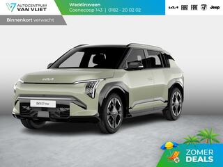 KIA EV3 GT-PlusLine 81.4 kWh | Schuif/kanteldak | Stoel&Stuur Verw. | Camera | Adapt. Cruise | HUD | 19