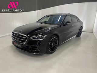 MERCEDES-BENZ S-KLASSE 580 e 4MATIC Lang AMG Line 4 Wiel besturing 360�-camera Pano Softclose 20 Inch Head Up Laser Koplampen Night Pakket