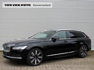Volvo V90 T6 Recharge AWD Core Bright Trekhaak / Automaat / 360 camera / Privacy glas / Adaptive cruise control / Leder interieur / Google Maps navi