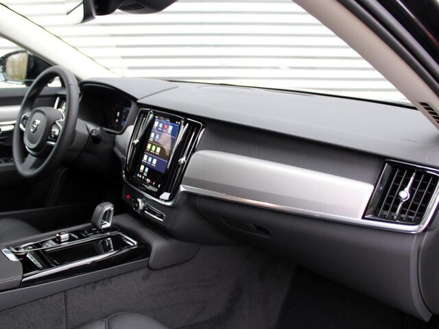 Volvo V90 T6 Recharge AWD Core Bright Trekhaak / Automaat / 360 camera / Privacy glas / Adaptive cruise control / Leder interieur / Google Maps navi