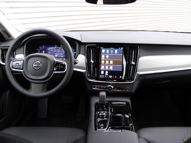 Volvo V90 T6 Recharge AWD Core Bright Trekhaak / Automaat / 360 camera / Privacy glas / Adaptive cruise control / Leder interieur / Google Maps navi