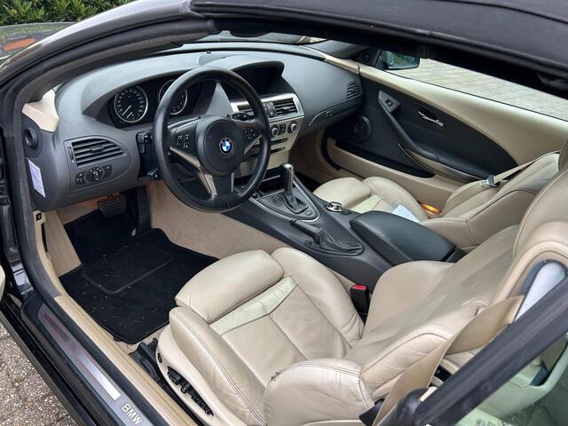 BMW 6-Serie Cabrio 645Ci S aut ,vele opties.apk,boekjes,N.A.P