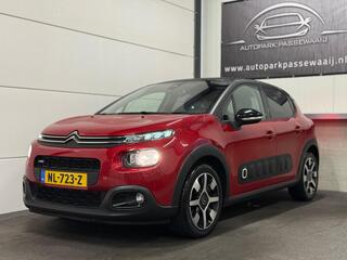 CITROEN C3 1.2 PureTech S&S Shine Cruise Control, Achteruitrijcamera, Navigatie, Lane-Assist, USB, Volledig Onderhoud, Nieuw APK