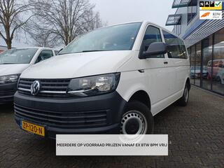 VOLKSWAGEN TRANSPORTER Kombi 2.0 TDI L1H1 9PERSONEN/PRIJS EX BTW BPM VRIJ / 35X OP VOORRAAD