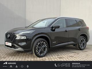 NISSAN X-TRAIL 1.5 e-4orce Tekna 4WD / Gratis Vaste Trekhaak 1800 Kg Trekgewicht / Fabrieksgarantie tot 10-2027 /  Elektr. achterklep / Elektr. Stoelen met Massage / Dodehoek Detectie / Apple Carplay & Android Auto / Stuur & Stoel en achterbankverwarming / Adaptief CC /