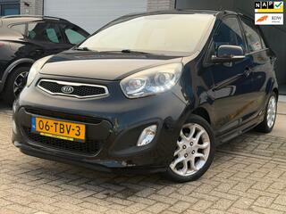 KIA PICANTO 1.0 CVVT Plus Pack/ 5drs/ nap/ 3e EIG/ dealeronderhouden/ 1jaar apk/ airco/ navi/ EL-ramen/ zeer nette auto.