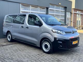 CITROEN JUMPY 1.5 BlueHDi XL Marge BTW en BPM vrij!! Airco Cruise controle Trekhaak 2500kg Navigatiesysteem Personenvervoer 8-Persoons Parkeerhulp achter Apple carplay 1e eigenaar Euro 6 Bpm en Btw vrij voor particulier