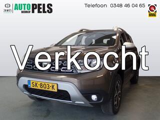 DACIA DUSTER 1.2 TCe Prestige Airco, Achteruitrijcamera, Navigatie, Elek Ramen/Spiegels, Cruise controle, Pdc V/A, Rondom zicht camera,, Lm velgen 16'', Trekhaak, Volledig dealer onderhouden, Nederlandse auto!! Bovag afleverpakket 695,-