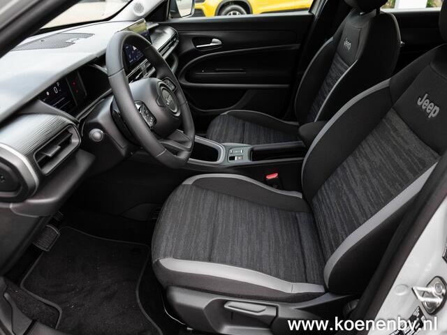 Jeep Avenger 1.2 E-HYBRID Automaat Longitude ALL SEASON banden