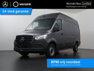 MERCEDES-BENZ SPRINTER 315 CDI GB L2 RWD PRO | ACHTERUITRIJCAMERA | 3500 KG AHW | DODEHOEKASSISTENT | AIRCO | CRUISE | CARPLAY | ANDROID AUTO | METALLIC | 3-ZITS | MBUX SYSTEEM GROOT