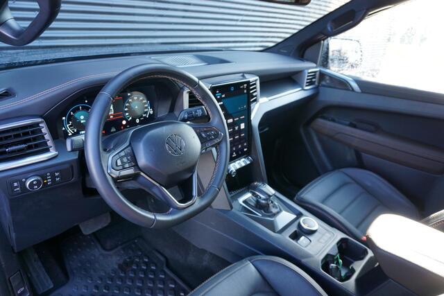 Volkswagen Amarok 3.0 TDI V6 4x4 4Motion PanAmericana Digitaal Dashboard Apple Carplay 3500kg Trekhaak Navi Lederen bekleding