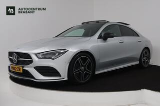 MERCEDES-BENZ CLA-KLASSE 200 Business Solution AMG (PANO, TREKHAAK WEGKLAPBAAR, SFEERVERLICHTING, STOELVERWARMIN)
