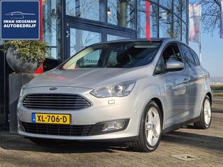 FORD C-MAX 1.0 Titanium 125PK | Navigatie | Parkeersensoren + Camera | Stuur + Stoelverwarming | 17 inch | Climate Control