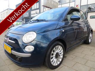 FIAT 500 0.9 TwinAir Lounge glazen panoramadak ,airco lmv