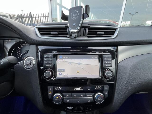 Nissan Qashqai 1.2 Tekna + | 360 camera | Panoramadak | Elektrische stoelbediening | Stoelverwarming | BLIS |