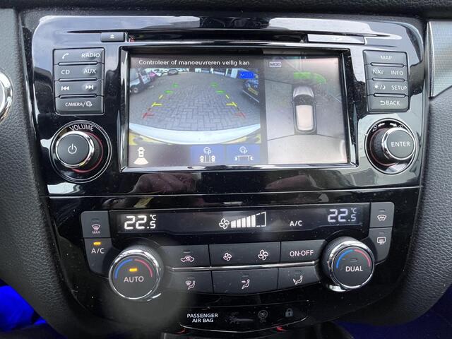 Nissan Qashqai 1.2 Tekna + | 360 camera | Panoramadak | Elektrische stoelbediening | Stoelverwarming | BLIS |