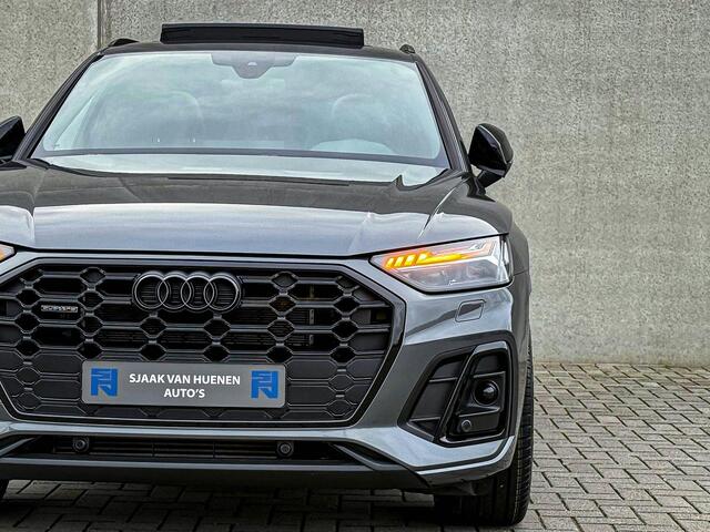 Audi Q5 55TFSI e 367pk Quattro Competition S Edition S-Line 1� Eig|19Dkm|Panoramadak|Luchtvering|HD Matrix|Memory|Virtual|Ambiance