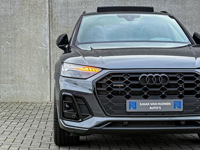 Audi Q5 55TFSI e 367pk Quattro Competition S Edition S-Line 1� Eig|19Dkm|Panoramadak|Luchtvering|HD Matrix|Memory|Virtual|Ambiance
