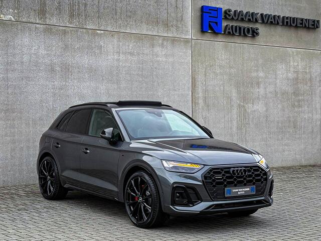 Audi Q5 55TFSI e 367pk Quattro Competition S Edition S-Line 1� Eig|19Dkm|Panoramadak|Luchtvering|HD Matrix|Memory|Virtual|Ambiance