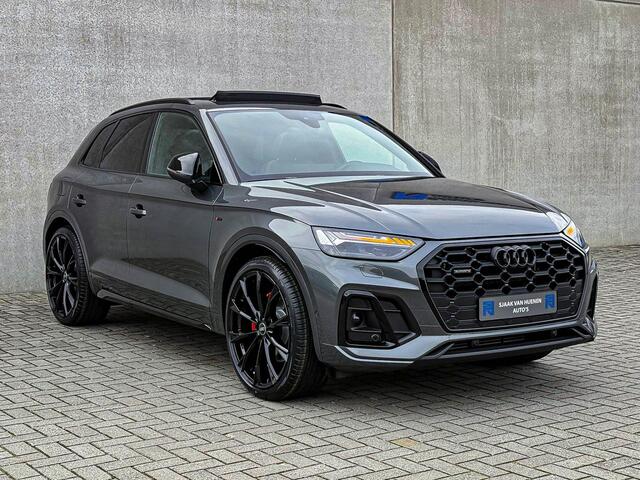 Audi Q5 55TFSI e 367pk Quattro Competition S Edition S-Line 1� Eig|19Dkm|Panoramadak|Luchtvering|HD Matrix|Memory|Virtual|Ambiance
