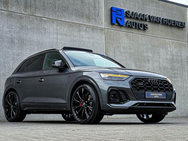 Audi Q5 55TFSI e 367pk Quattro Competition S Edition S-Line 1� Eig|19Dkm|Panoramadak|Luchtvering|HD Matrix|Memory|Virtual|Ambiance
