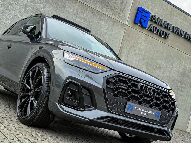 Audi Q5 55TFSI e 367pk Quattro Competition S Edition S-Line 1� Eig|19Dkm|Panoramadak|Luchtvering|HD Matrix|Memory|Virtual|Ambiance