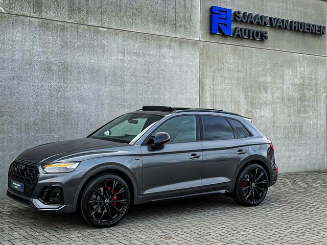 Audi Q5 55TFSI e 367pk Quattro Competition S Edition S-Line 1� Eig|19Dkm|Panoramadak|Luchtvering|HD Matrix|Memory|Virtual|Ambiance