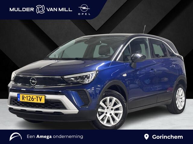 Opel Crossland Elegance 1.2 Turbo 110pk | ALL SEASON BANDEN | AGR-STOEL | TWO-TONE | STOEL + STUURVERW. | NAVI |180� CAMERA | DODEHOEKBEW. | ISOFIX |