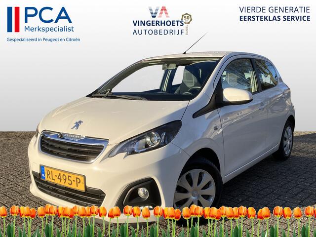 Peugeot 108 1.0 e-VTi Active  Airco - Radio - Stuurbekrachtiging - Bluetooth - Sprankelend wit  Vingerhoets; Vierde Generatie Eersteklas Service 