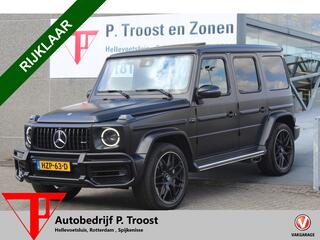 MERCEDES-BENZ G-KLASSE 63 AMG Manufaktur/Night pakket/Magno matt/Panoramadak/Burmester/Sfeerverlichting/Entertainment schermen/Akrapovic/AMG active ride control/Elektrisch verstelbare stoelen met memory + massage/Stoel verwarming + koeling/360� camera/voorruitverwarming/IWC/Ala