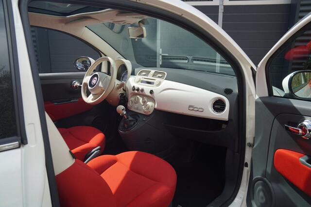 Fiat 500 1.2 Lounge PANORAMADAK PARK.SENSOREN AIRCO