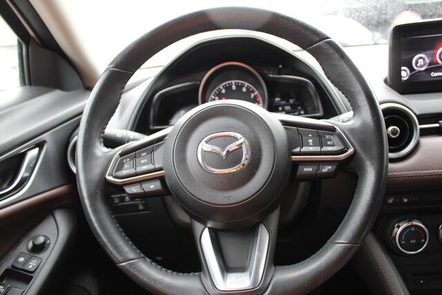 Mazda CX-3 2.0 SkyActiv-G 150 GT-M 4WD , Automaat, Trekhaak, Half leder, Navi, Camera, Adap.Cruise, Bose, Stoel/Stuurverwarming, Apple Carplay, Android Auto