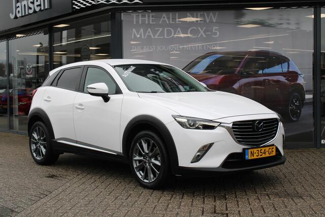Mazda CX-3 2.0 SkyActiv-G 150 GT-M 4WD , Automaat, Trekhaak, Half leder, Navi, Camera, Adap.Cruise, Bose, Stoel/Stuurverwarming, Apple Carplay, Android Auto