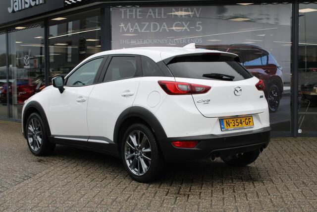 Mazda CX-3 2.0 SkyActiv-G 150 GT-M 4WD , Automaat, Trekhaak, Half leder, Navi, Camera, Adap.Cruise, Bose, Stoel/Stuurverwarming, Apple Carplay, Android Auto