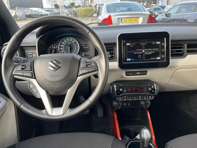 Suzuki Ignis 1.2 Smart Hybrid Style edition Mooie nette Ignis Automaat Smart Hybrid Incl: Airco, AndroidAuto/AppleCarPlay, LM velgen,