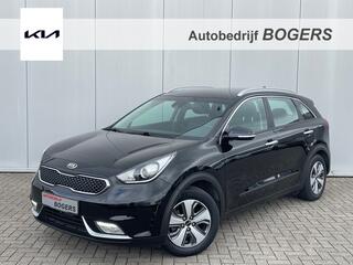 KIA Niro 1.6 GDi Hybrid Dynamicline Automaat Navgatie, Climate Control, Cruise Control, Achteruitrijcamera, Half Leder, Trekhaak