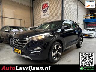 HYUNDAI TUCSON 1.6 TURBO Premium AUTOMAAT NAVIGATIE/CAMERA CRUISE 19 INCH LMV PDC V+A 1600KG TREKKEN!!