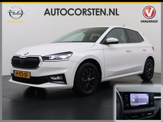 Skoda Fabia 96PK Navi Camera Pdc Apple Carplay Android Keyless Stoelverwarming Cruise Control ECC Lmv Isofix Privacyglas Led Smartlink Bluetooth Licht-/Rege