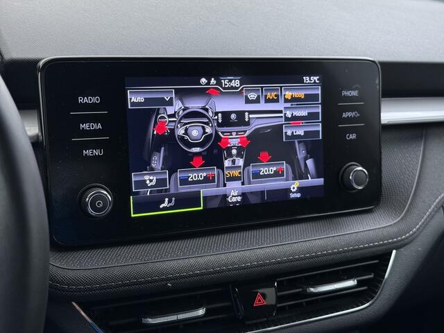Skoda Fabia 96PK Navi Camera Pdc Apple Carplay Android Keyless Stoelverwarming Cruise Control ECC Lmv Isofix Privacyglas Led Smartlink Bluetooth Licht-/Rege