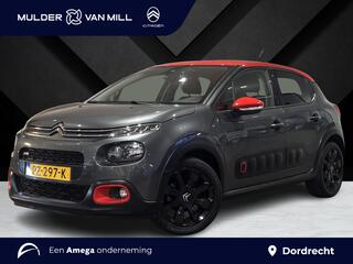 CITROEN C3 Shine 1.2 Turbo 110pk | TWO-TONE! | KEYLESS | CAMERA | NAVI | APPLE CARPLAY / ANDROID AUTO | EXTRA GETINTE RUITEN | DODEHOEKBEW. | ISOFIX |