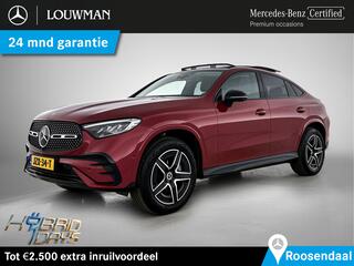 MERCEDES-BENZ Glc Coup� 300 e 4MATIC AMG Nightpakket | Panoramadak | Trekhaak | Rijassistentiepack / Distronic | 360� Camera | Stuur en Stoelverwarming | Inclusief 24 maanden Mercedes-Benz Certified garantie voor Europa.