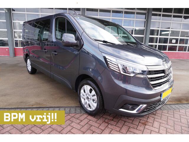 Renault Trafic 2.0 Blue dCi 130PK T29 L2H1 Advance Dubbelcabine Nr. V132 | Airco | Cruise | Camera |Trekhaak | Apple CP- Android auto | 17LM velgen