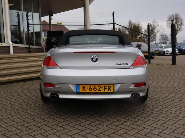 BMW 6-Serie Cabrio 645Ci 8-CILINDER 333 PK AUT. TOP STAAT + 20 INCH | LEDER | SPORSTOELEN | MEMORY | LAPTIMER