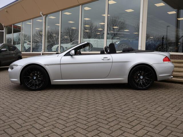 BMW 6-Serie Cabrio 645Ci 8-CILINDER 333 PK AUT. TOP STAAT + 20 INCH | LEDER | SPORSTOELEN | MEMORY | LAPTIMER